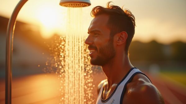 Ne sous-estimez pas le bain froid après une course à pied